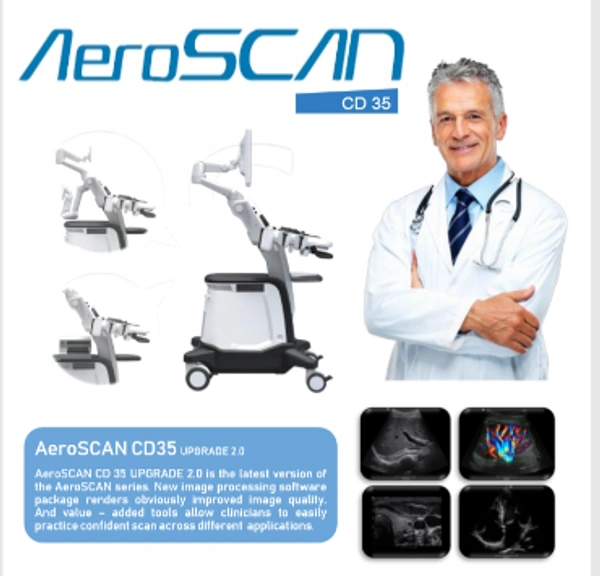 Konica Minolta 3D-4D Color Doppler Konica Model AeroScan CD-35 - Static